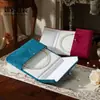 Caja de Joyería de Terciopelo con Doble Apertura y Perlas, Caja de Joyería de Terciopelo con Doble Apertura para Mamá, Caja de Joyería para Collar de Perlas