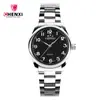 CHENXI/Dawn 010A Reloj Casual para Pareja Correa de Acero Reloj para Hombre y Mujer