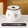 Tanque de óleo de porco cerâmico estilo japonês retrô fresco resistente a altas temperaturas pote de pimenta vermelha pote de tempero de cozinha doméstico pote de sal