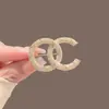 Broche Pequeño Estilo Chanel para Traje de Mujer Hebilla de Pin para Cuello de Camisa de Gama Alta Exquisito Pin Pequeño Chapado en Oro Accesorios para Ropa de Cárdigan de Moda