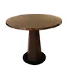 Mesa de comedor de madera maciza, lujo ligero y placa de roca, adecuada para uso comercial en hoteles, oficinas y para recepción, ocio y reuniones de negocios