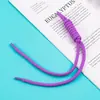 Nuevo Llavero de Cuerda Trenzada de Colores Estilo Ins de Moda DIY Cuerda Nudada Cuerda Trenzada Accesorio Creativo de Moda para Bolso
