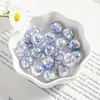 Cuentas de Concha, Cuentas Redondas de Cristal, Cadena para Teléfono DIY, Accesorios de Joyería de Resina, Cuentas de 12 mm, Estilos Mixtos, Venta al por Mayor
