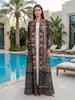 Cárdigan Abrigo Plisado Estilo Miyake con Estampado, Ropa Étnica para Mujer Tallas Grandes, Moda Transfronteriza Europea y Americana, Capa Abrigo Plisado