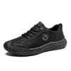 Nuevo Otoño e Invierno Transfronterizo Talla Grande 48 Zapatos de Hombre Transmisión en Vivo Zapatos Casuales Populares Zapatos de Cuero con Cordones para Hombre Zapatos de Cuero de Talla Grande de Corte Bajo