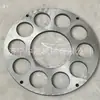 Accesorios para máquina de inyección de minería, placa de revestimiento de acero, placa de revestimiento de acero de alto manganeso para máquina de shotcrete, circular resistente al desgaste, calidad garantizada