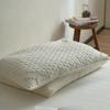 Almohada rústica japonesa de algodón y lino con trigo sarraceno tártaro (10 % lino + 90 % algodón), almohada de trigo sarraceno para las cuatro estaciones, almohada individual y doble para el cuello 1