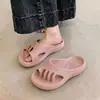 Pantuflas de cinco dedos con secciones separadas para dedos y pulgar, masaje de alta elasticidad, calzado casual para exteriores, soporte de arco antideslizante, sandalias para mujer