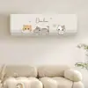 Juego de Cubiertas de Polvo para Aire Acondicionado Modelo Nuevo 2026, Universal para Unidades Interiores de Pared Gree, Midea, Haier, Tela de Cubierta Completa