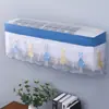 Funda Colgante para Aire Acondicionado Encaje Cubierta a Prueba de Polvo Deflector de Viento para Aire Acondicionado No Retirar al Encender Cortina Colgante a Prueba de Viento Venta al por Mayor de Fábrica