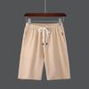 Shorts casuais masculinos novos da moda, estilo coreano, verão, calças casuais leves, cor sólida, shorts retos da moda para homens
