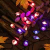Anillo Luminoso de Halloween Lámpara de Calabaza Broche Decoración Regalo para Niños Juguete Decoración de Escena Accesorio de Disfraz Regalo