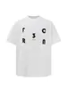 Camiseta Informal Holgada de Verano Nueva Colección Nanxia con Diseño de Estampado de Letras Americanas, Cuello Redondo y Mangas Cortas, Estilo Retro para Hombre