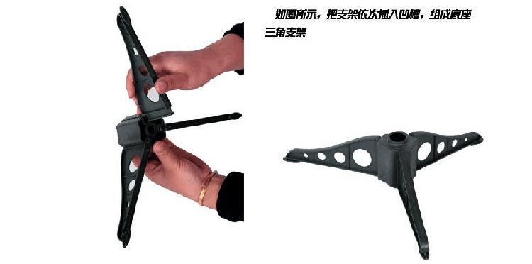 塑料脚安装图