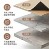 Alfombra de suelo tejida de lino sintético antibacteriana para baño del hogar, alfombra antideslizante para entrada de baño, felpudo