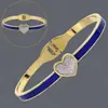 Fornecimento Exclusivo Transfronteiriço de Pulseiras Abertas Irregulares Estilo Europeu e Americano, Aço Inoxidável Galvanizado a Ouro Real 18K, Pulseiras Femininas de Luxo Leve Atacado