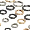 Fivela de Mola de Liga de Zinco Argola de Mola de Metal Chaveiro Argola Plana Argola Aberta Acessórios de Ferramentas para Vestuário e Bagagem Atacado