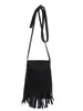 Bolsas de Nicho Transfronterizas para Mujer 2025 Nuevo Verano Vintage Mate Bolso Cruzado Estilo Coreano Más Vendido Ins Bolso con Borlas