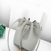 Bolsa Balde para Mulheres 2024 Nova Moda High-End Grande Capacidade Ombro Único Transversal Versátil Estilo Coreano Bolsa Balde Feminina