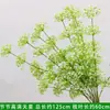 Plantas Verdes Flores Artificiales Hierba Aspargo Colgante Decoración de Fondo de Arte Floral para Bodas Flores Falsas Estilo Bosque Escenario de Boda Arreglo Floral