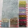 Tela de Malla Bordada Nueva para Primavera y Verano, Tela de Malla Elástica para Vestidos Cheongsam de Mujer, Tela Bordada con Lentejuelas Estilo Chino