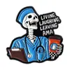 Broche de Expresión de Doctor Serie Animales de Dibujos Animados Insignia Médica Patrón de Calavera Pines Broche de Doctor Animal Transfronterizo