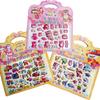 Pegatinas de dibujos animados estéreo, pegatinas de burbujas de una sola capa, pegatinas de dibujos animados para niños, pegatinas lindas para disfrazarse de princesa, venta al por mayor