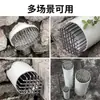 Cubierta de malla anti-rata de acero inoxidable, cubierta anti-pájaros, rejilla de ventilación circular, desagüe de piso, filtro de humos de aceite, salida de ventilación de baño