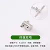 Conector rápido tipo presión superior de tubería de acero inoxidable de 9.52 mm, rociador de alta presión, punto escénico, niebla, micro niebla, humidificación, eliminación de polvo, enfriamiento