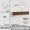 Fechadura de porta minimalista ecológica para uso doméstico, maçaneta de porta interna de madeira de nogueira, magnética, silenciosa, universal para quarto e banheiro