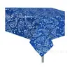 Zb268 Flor de Anacardo 8 Colores Mantel Vaquero Occidental 130*220cm Fiesta Mantel Desechable Pe Mantel de Fiesta