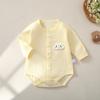 Ropa para Bebés para Primavera, Verano y Otoño, Mamelucos Estilo Romper para Recién Nacidos, Ropa Triangular para Gatear, Clase Aa, Cómoda y Sin Costuras para Bebés Niños y Niñas