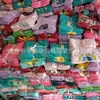 Comércio Exterior Exportação Roupas Barraca de Rua Roupas de 2 Yuan Tamanho Grande Camiseta Feminina de Manga Curta Estoque 1688 Roupas Femininas Largas
