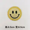 Lindo Dibujo Animado Flash Piel Sonriente Bordado Pegatina de Tela Ropa Bolsa Joyería Parche DIY