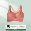 Ropa interior sin costuras para mujer, deportiva cruzada, a prueba de golpes, push-up, sin aro de acero, anti-flacidez, hermosa espalda, sujetador chaleco, yoga