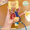 Muñeco Original de Oso Mantequilla de Dibujos Animados Llavero Colgante Lindo Colgante para Bolso de Pareja Regalo Venta al por Mayor