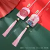 Amuleto de Oración por la Paz del Lugar Escénico del Templo, Bolsa de la Suerte, Saquito, Bolsa Vacía, Colgante de Saquito, Bolsa de Regalo, Amuleto