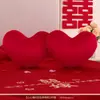 Un Par de Muñecas de Cama con Símbolos de Boda, Cojines de Boda, Decoración de Habitación de Boda, Regalos para Recién Casados, Artículos de Boda, Nuevo Estilo Chino