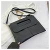 Soft PU Grande Bag Feminino 2024 Primavera Nova Grande Capacidade Ultra-fino Ombro Crossbody Computer Bag A4 File Bag