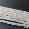 2x6mm Ágata Natural Cristal Aventurina Cuentas Espaciadoras Cuentas Espaciadoras Ábaco Al por Mayor Pulsera Trenzada DIY Accesorios para Joyería