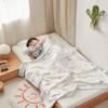 Manta de Gasa Antibacteriana Clase a para Bebé Algodón Puro Cuatro Capas Fibra de Bambú Manta Toalla Manta para Siesta de Jardín de Niños Verano Niños +