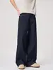 Ropa para Hombre Maple House / Primavera 2026 Jeans Anchos Holgados de Moda Estilo Americano para Hombre, Pantalones Largos de Mezclilla Cruda, Estilo Delgado de Verano
