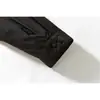 RUMENG Marca Japonesa Retro de Moda Chaqueta de Plumón para Viaje de Negocios Hombres Invierno Holgada Cuello Alto de Pie Cálida Chaqueta de Plumón de Pato Blanca