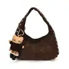 Bolso de Mano Vintage Chic de Alta Gama con Remaches para Mujer, Nuevo de Principios de Otoño 2026, Bolso de Hombro o Axila Simple y Moderno