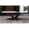 Soporte de Té de Acero Inoxidable de Lujo Ligero Directo de Fábrica para Cafeterías y Tiendas de Té con Leche, Conjunto de Mesa Auxiliar de Moda, Combinación de Mesa de Café de Tamaño Sencillo