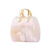 Bolsa de Cristal Jade 3cm Mini Bolsa de Mão Pingente Estilo Ins Ornamento Decorativo de Escritório Bolsa de Mão de Cristal