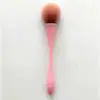 Pelo macio fofo multicolor pincel cintura fina grande solto pincel pó de unha pincel de poeira pincel de maquiagem grande quantidade consulte frete grátis
