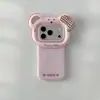 Capa de celular com padrão de desenho animado 3D para iPhone 18 Pro Max, Apple 17, 16P e 15P, oferecendo proteção contra quedas