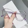 Nuevos Armazones para Gafas con Filtro de Luz Azul del Fabricante, Armazones de Acetato Modernos y a la Moda, Armazones Cuadrados de Alta Gama, Versátiles para un Look Natural, Venta al por Mayor