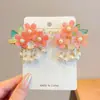 Horquilla Antigua para Niñas Ropa China Antigua Accesorios para el Cabello con Borla Linda Horquilla de Mariposa y Flor Accesorios para Falda Cara de Caballo Tocado